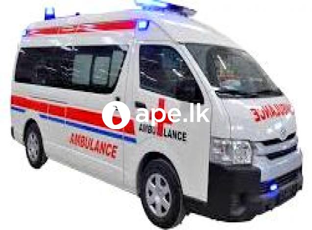 International Ambulance Service Sri Lanka.